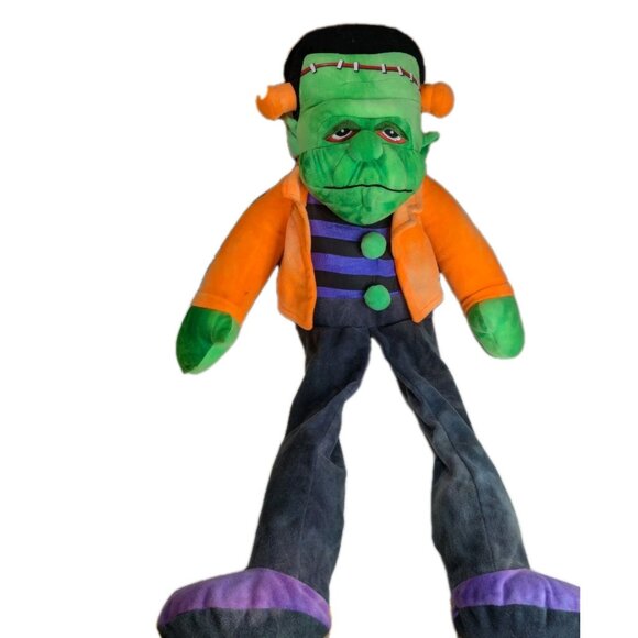 Vintage 1997 Plush Frankenstein Monsters 22” Stuffins - Picture 1 of 4